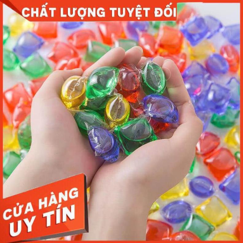 Hộp 30 viên giặt xả quần áo thay thế nước giặt tiện lợi