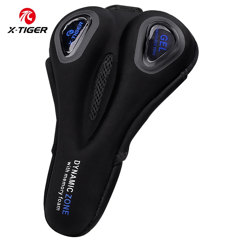Đệm gel X-TIGER bọt biển thoáng khí cho yên xe đạp leo núi