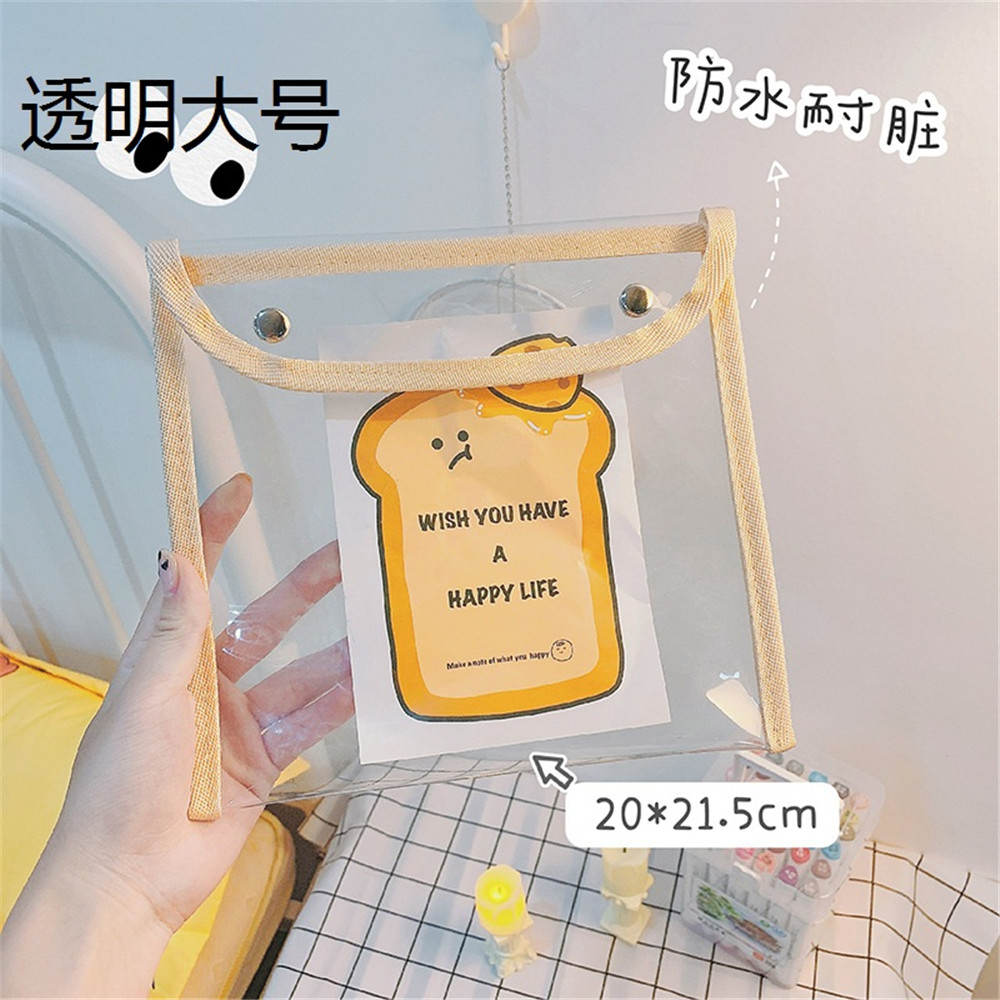 Túi đựng đồ trang điểm đa năng bằng PVC trong suốt