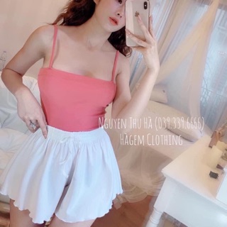 Quần đùi ống rộng