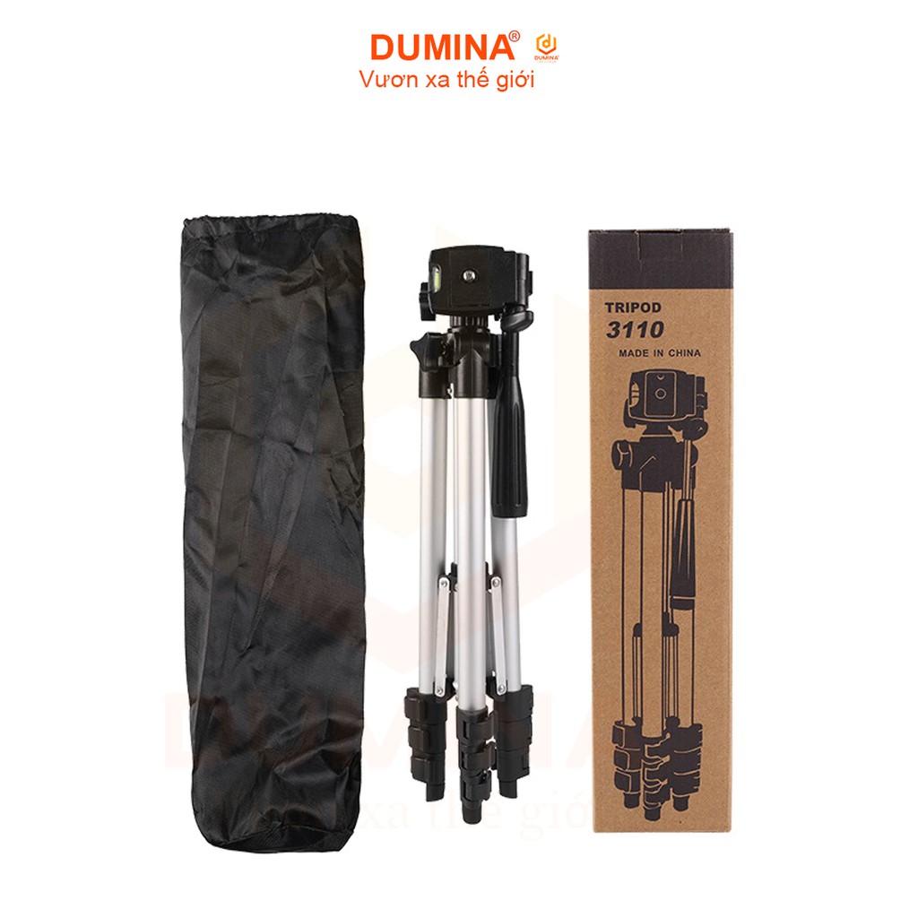 Giá đỡ điện thoại, máy ảnh tripod 3 chân 3110, 3120 kèm kẹp, gậy chụp hình tripod, hỗ trợ chụp ảnh, livestream