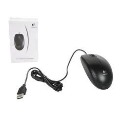 Chuột Logitech B100 Black - USB có dây (hàng chính hãng Bh 36T)