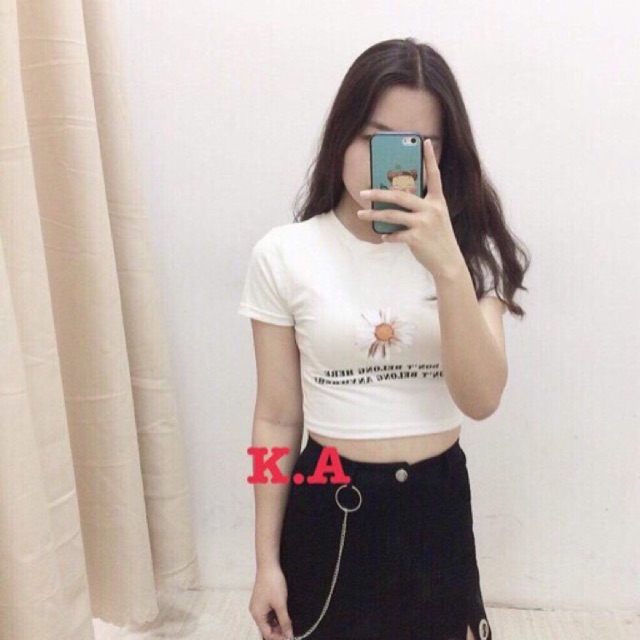 Áo thun nữ Croptop