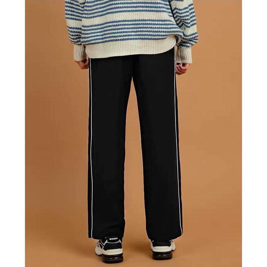 Quần Ống Suông Rộng Nam Nữ Track Pant Kẻ Sọc - Quần ullzang Trouser line