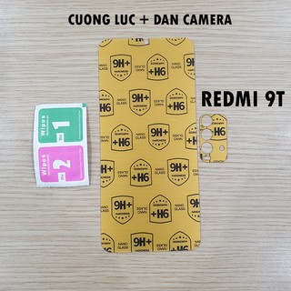 Bộ dán cường lực Nano - dán camera Xiaomi Redmi 9T