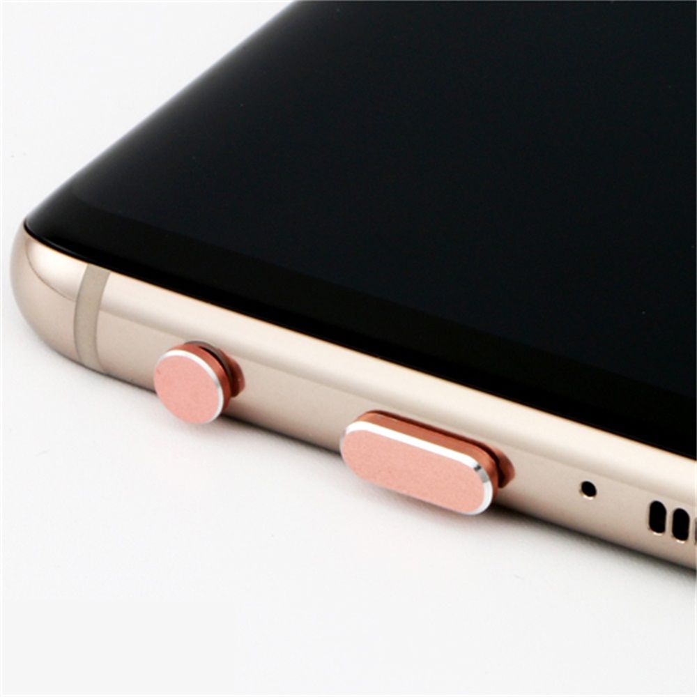 Set nút đậy cổng sạc usb loại c và 3.5mm chống bụi dành cho Samsung S10