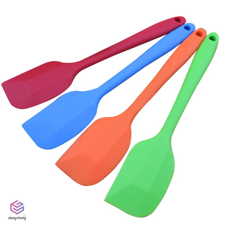 1pcs Silicone Baking Tool Cake Butter Spatula Scraper Color Random