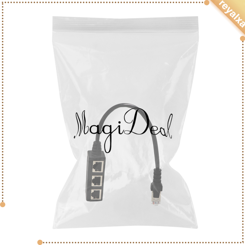 Bộ Chia Cổng Mạng Lan 1 Male Sang 3 Female 8p8c | BigBuy360 - bigbuy360.vn