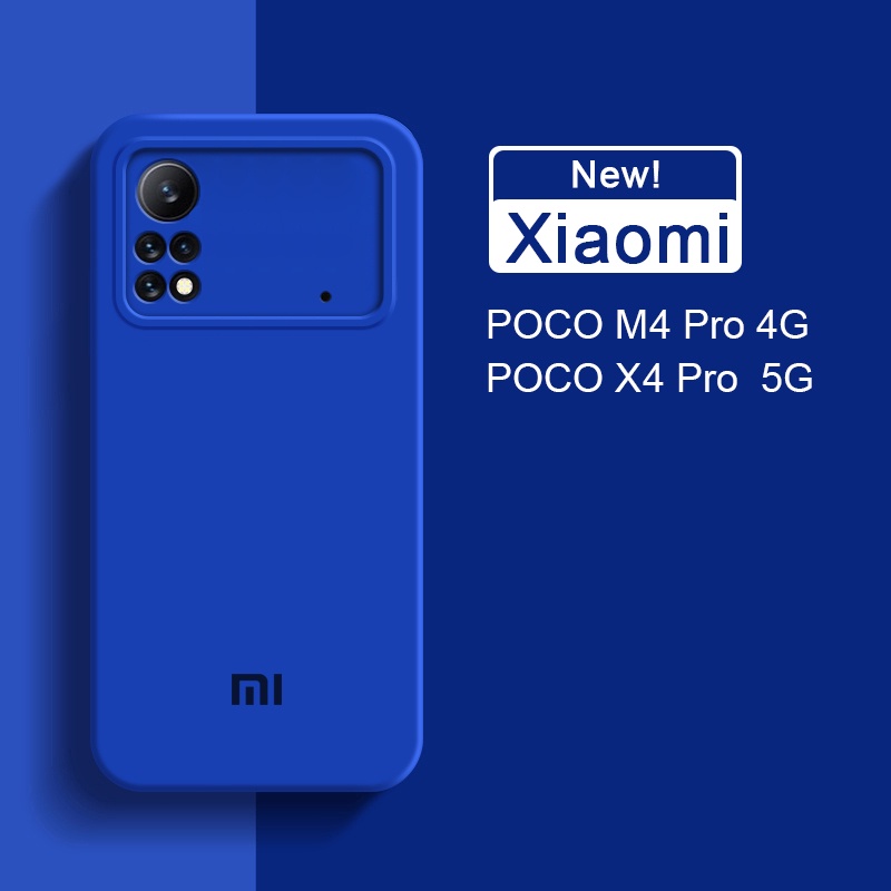 Ốp Điện Thoại Silicon Mềm Màu Kẹo Thời Trang Mới Cho Xiaomi POCO M4 Pro 4G X4 Pro M5 F1 F4 GT 5G