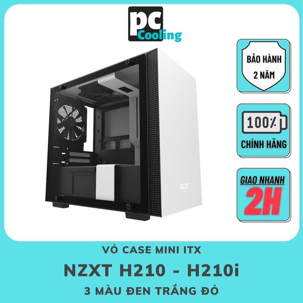 Vỏ case NZXT H210 - H210i Mini Tower / ITX chính hãng