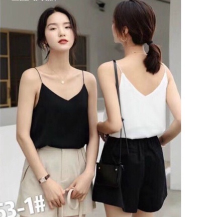 Áo 2 dây voan lụa quốc dân