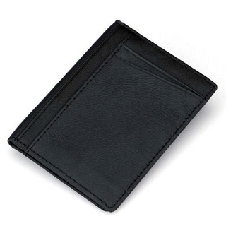 KANNERT Ví Da Mini Siêu Mỏng Gập Đôi