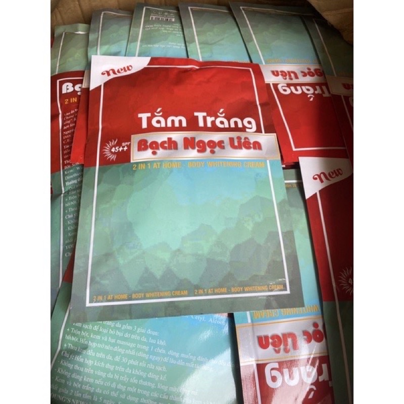 siêu trắng nhanh tắm trắng bạch Ngọc liên shop sỉ