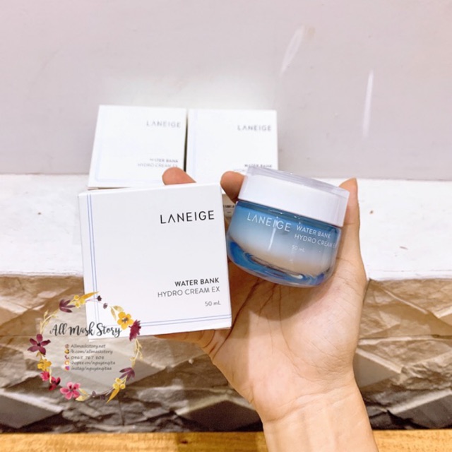 KEM DƯỠNG DA LANEIGE WATER BANK HYDRO CREAM EX (MẪU MỚI)