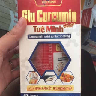 Glu curcumin khớp lọ 60 viên uống được 1 tháng