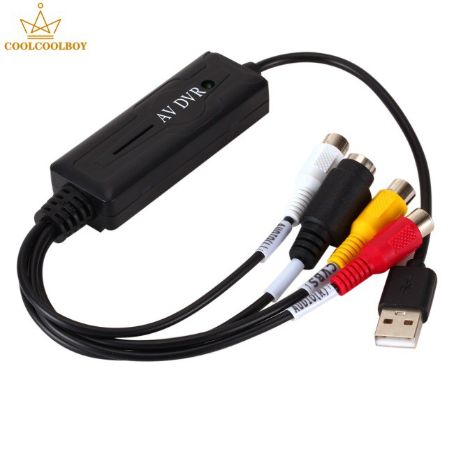 [COD] Usb2.0 Video Capture Card Single-channel Av Video Image Monitoring Data Capture Card