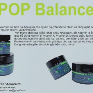 Thức ăn POP Balance cho cá cảnh
