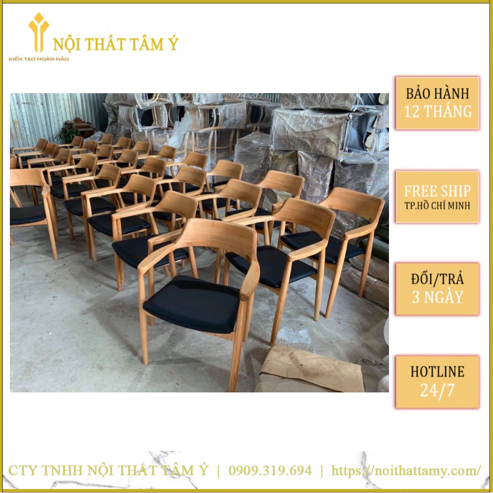 Ghế Hiroshima ✌FREE SHIP HCM✌ Ghế ăn Cao Cấp Thương hiệu Nội Thất Tâm Ý