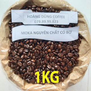 1KG CÀ PHÊ SỈ MOKA - CAFE NGUYÊN CHẤT CÓ BƠ - HOÀNG DŨNG COFFEE