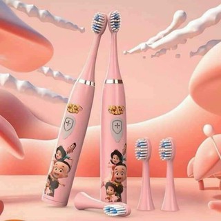 BÀN CHẢI ĐÁNH RĂNG ĐIỆN CHO BÉ CÓ HÌNH NHÂN VẬT HOẠT HÌNH QUÁ XINH