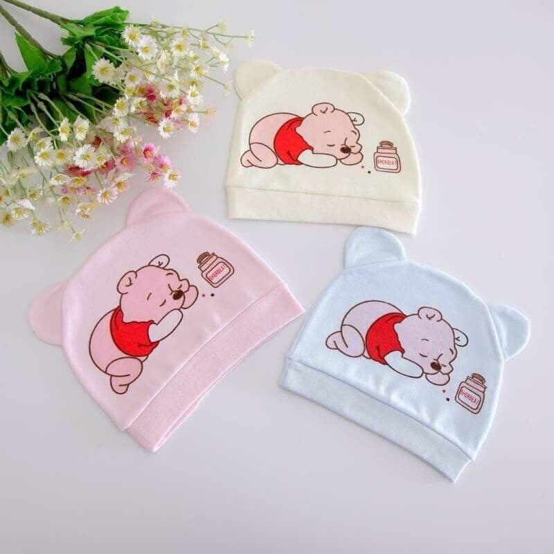 A54 - Mũ Vải Cotton Cho Bé Sơ Sinh Loại Đẹp (Ảnh thật tự chụp)