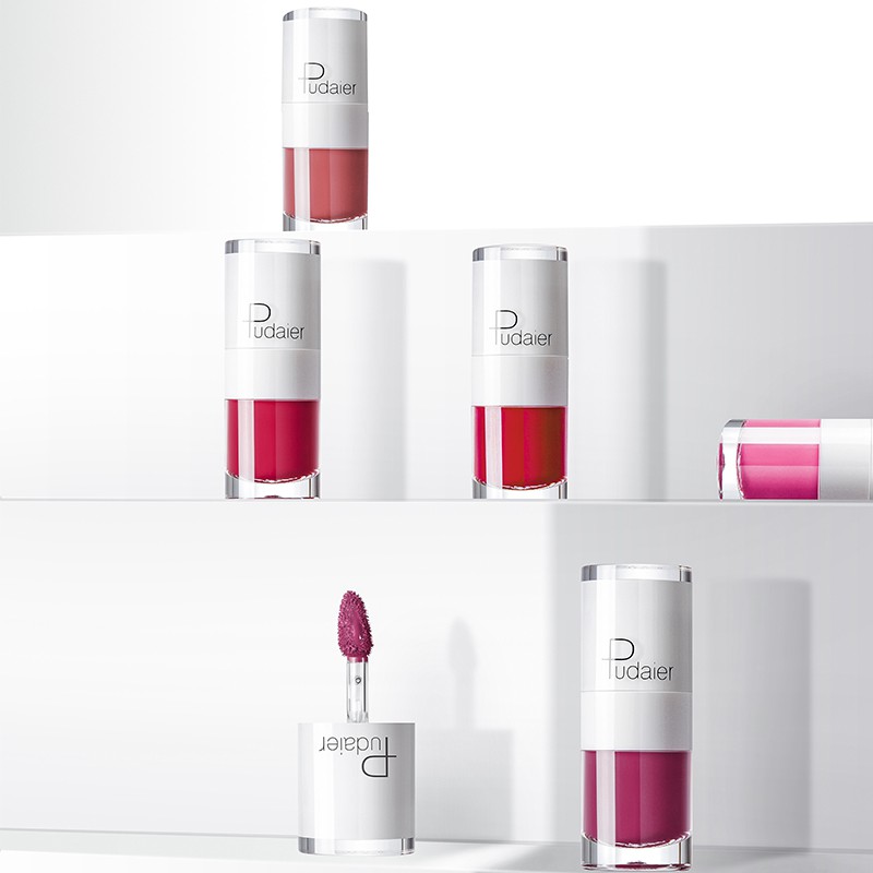 Pudaier Son bóng nhỏ gọn dễ thương có 16 màu 40g