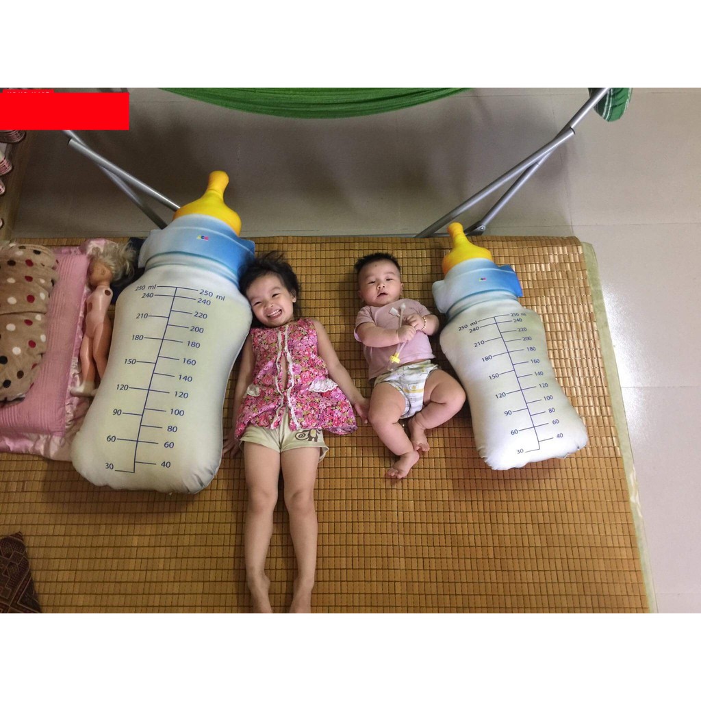 GỐI ÔM BÌNH SỮA 3D (45CM &gt;&gt;&gt; 120CM) G39