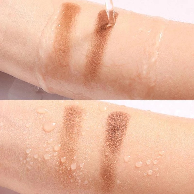Phấn Trang Điểm Lông Mày Hai Đầu Màu Xám / Nâu Xám / Lì Mềm Mượt Chống Thấm Nước Lâu Trôi