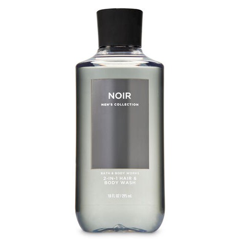 Sữa Tắm Gội Cho Nam Bath &amp; Body Works Noir 2 in 1 Hair &amp; Body Wash 295ml