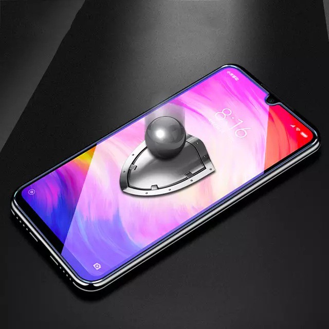 Kính cường lực Vsmart Aris tím chống tia UV hại mắt ( tặng keo mép )