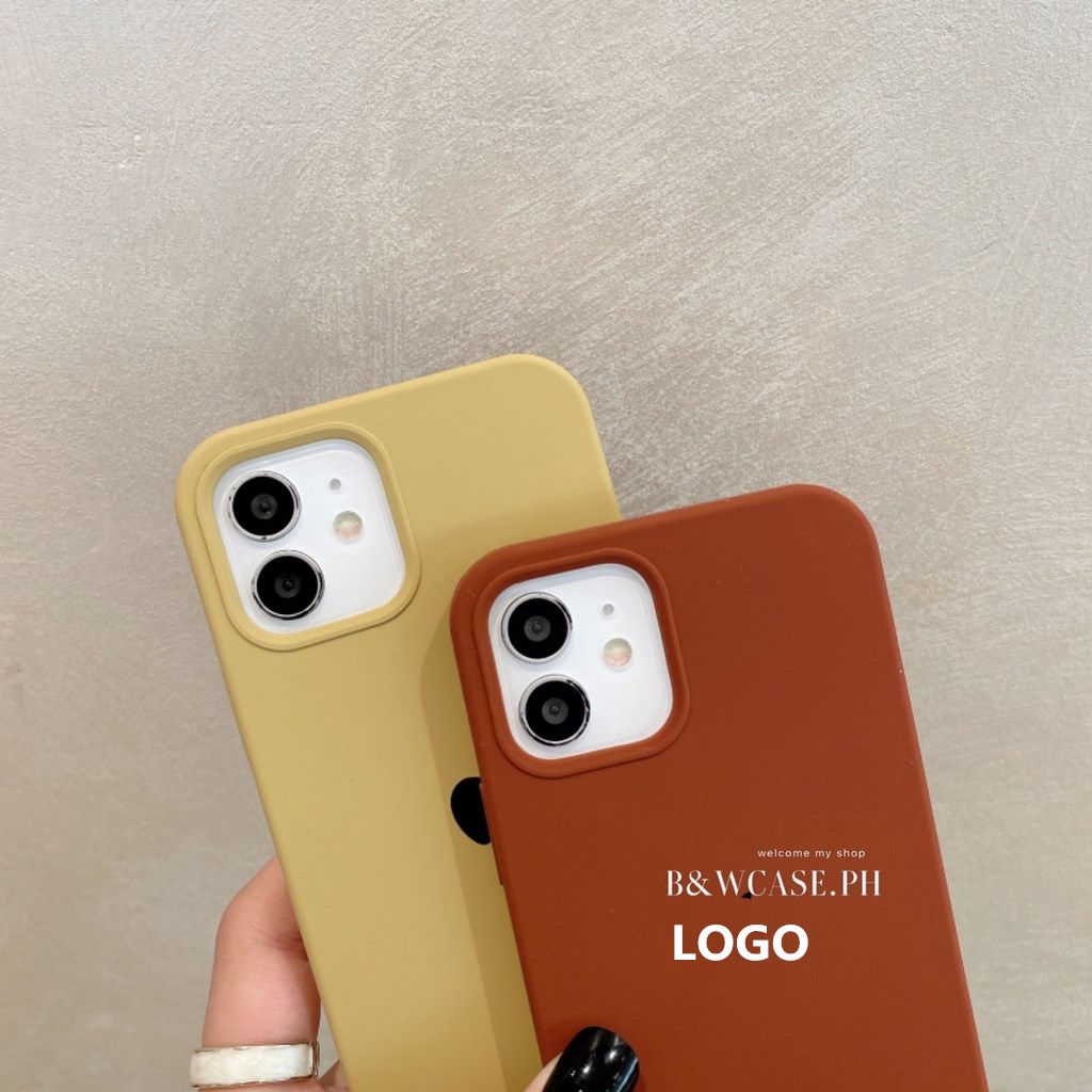 Ốp điện thoại silicon màu trơn thời trang cho Compatible for iPhone 12 11 Pro Max X Xs Max Xr Se2 6 6s 7 8 Plus
