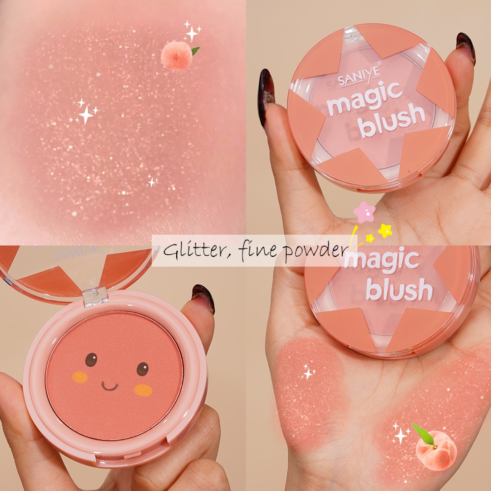 [Hàng mới về] Phấn Má Hồng Saniye Bốn Màu Xinh Xắn Cho Nữ E0142 | BigBuy360 - bigbuy360.vn