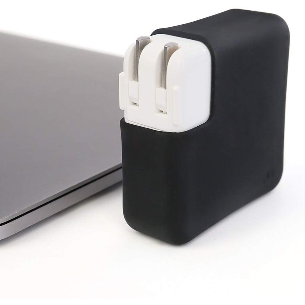 Hộp Sạc Bằng Silicone Siêu Mỏng Cho Macbook Air / Pro changer ultra-thin power protection sleeve Apple MacBook Charger cover