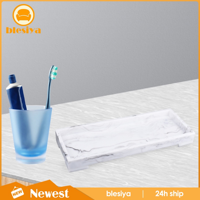 Marble Vanity Tray Rectangle Storage Tray for Wedding Party Home Hotel