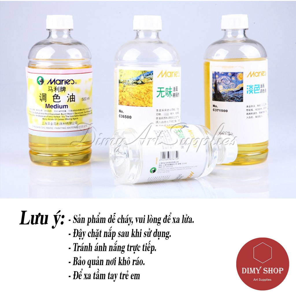 Dầu lanh, dầu thông MARIE's 500ml