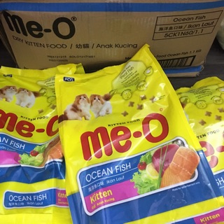 Hạt me-O kitten dành cho mèo con gói 1.1kg