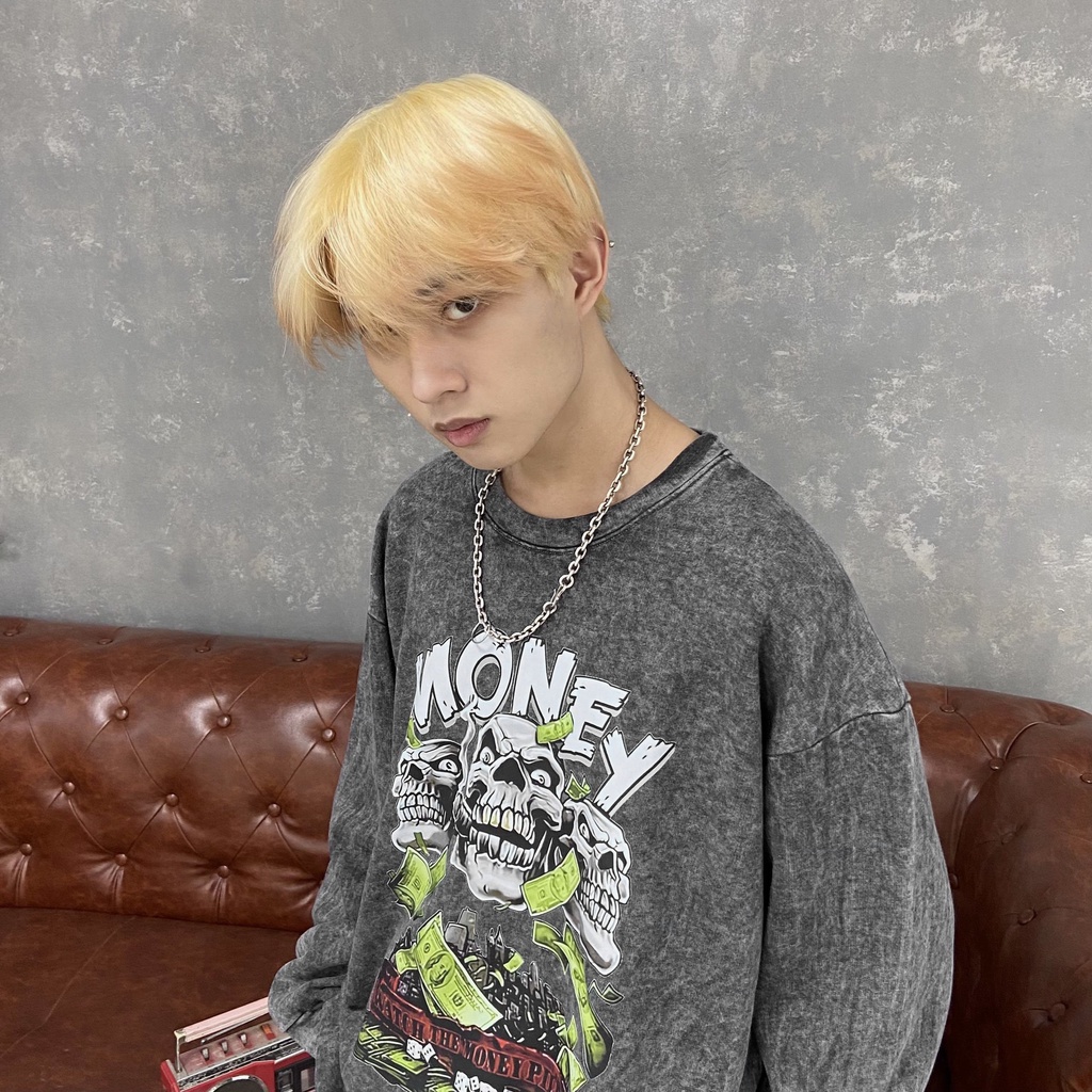 Áo Sweater OD Oversize 3Money, áo nỉ dài tay Unisex ODIN CLOTHING | BigBuy360 - bigbuy360.vn