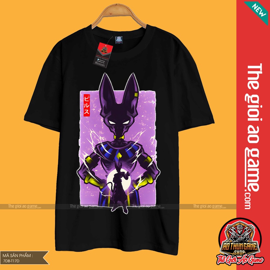 Áo dragon ball Goku nam nữ Áo phông Goku dragon ball  trắng đen form rộng unisex cotton co giãn thoáng mát