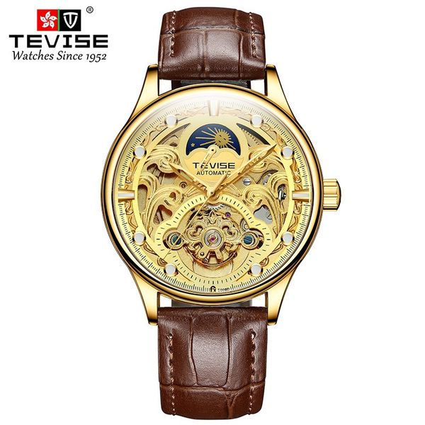 Đồng Hồ cơ TEVISE Nam mẫu mới đẹp