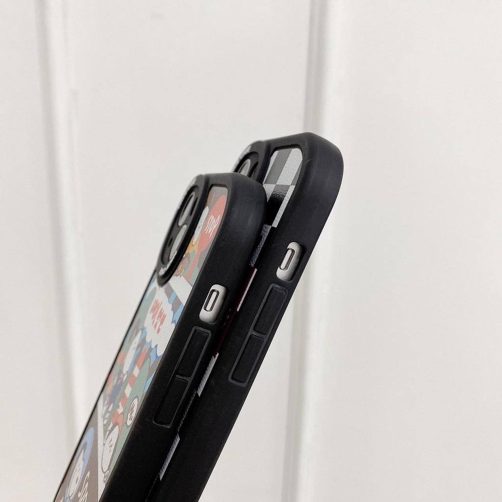 Ốp lưng điện thoại Iphone CARO ĐEN ip7,8,plus/X,XS/XSMAX/11/11/12/13,pro,max