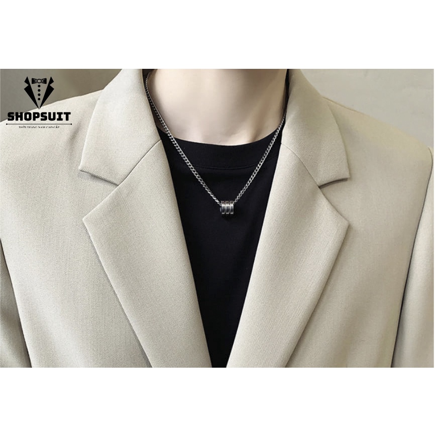 Áo Blazer Nam phong các Hàn Quốc,  vest nam 2 lớp dáng trẻ trung SHOPSUIT