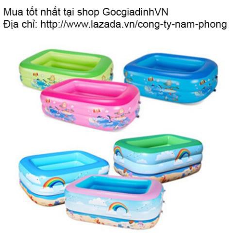 🔥HOT DEAL🔥 BỂ BƠI CỠ LỚN DÀI 130CM CAO 3 TẦNG CAO CẤP