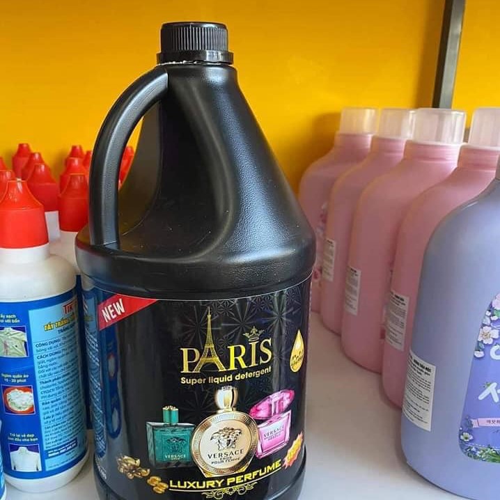 Nước Giặt Paris 3.6L Hương Nước Hoa Pháp - Nước Giặt Quần Áo (Sẵn Hàng)