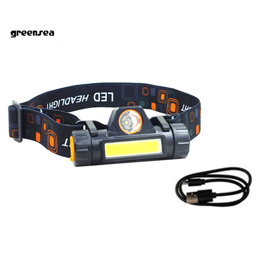 Đèn LED COB Đội Đầu Mini Có Thể Sạc Lại Bằng Cổng USB