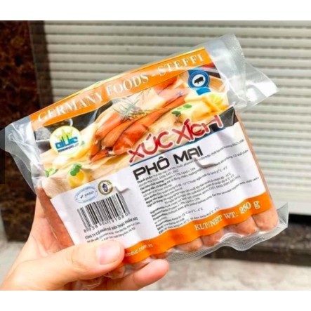 Xúc xích phô mai Steffi ăn lẩu - nướng đều ngon gói 250g