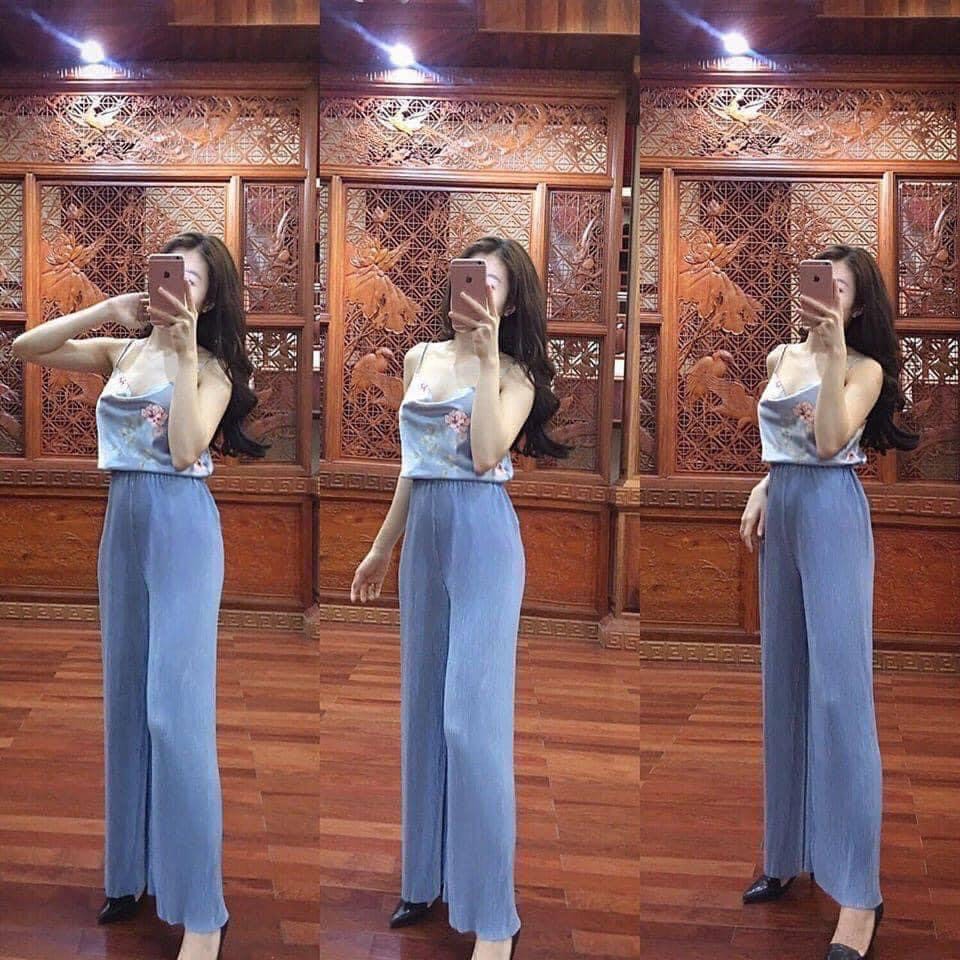 Quần xuông ống rộng, Quần thun tăm, hàng quảng châu
