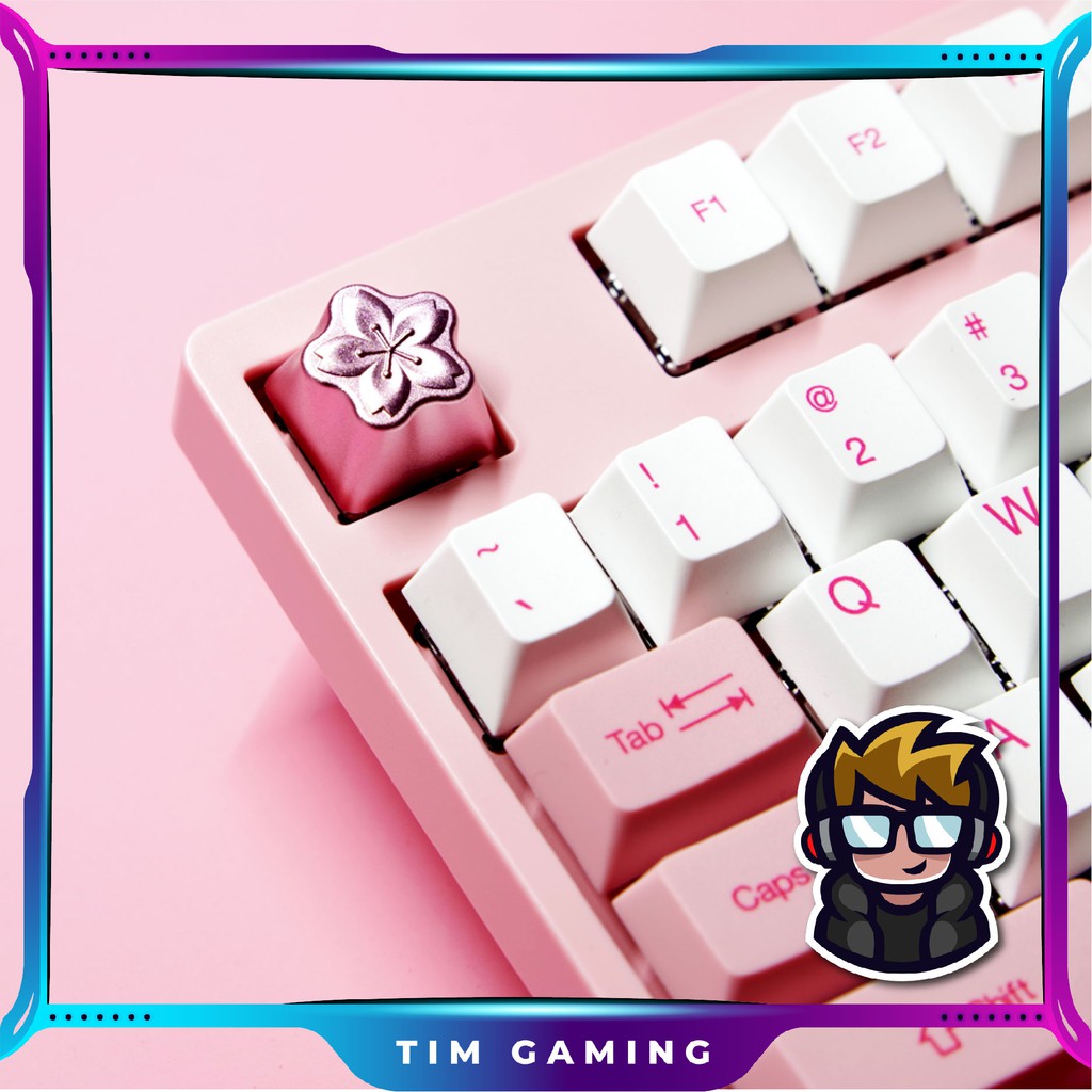 [Mã 254ELSALE giảm 7% đơn 300K] Bộ Keycap AKKO Metal Keycap - ESC/Enter/Backspace