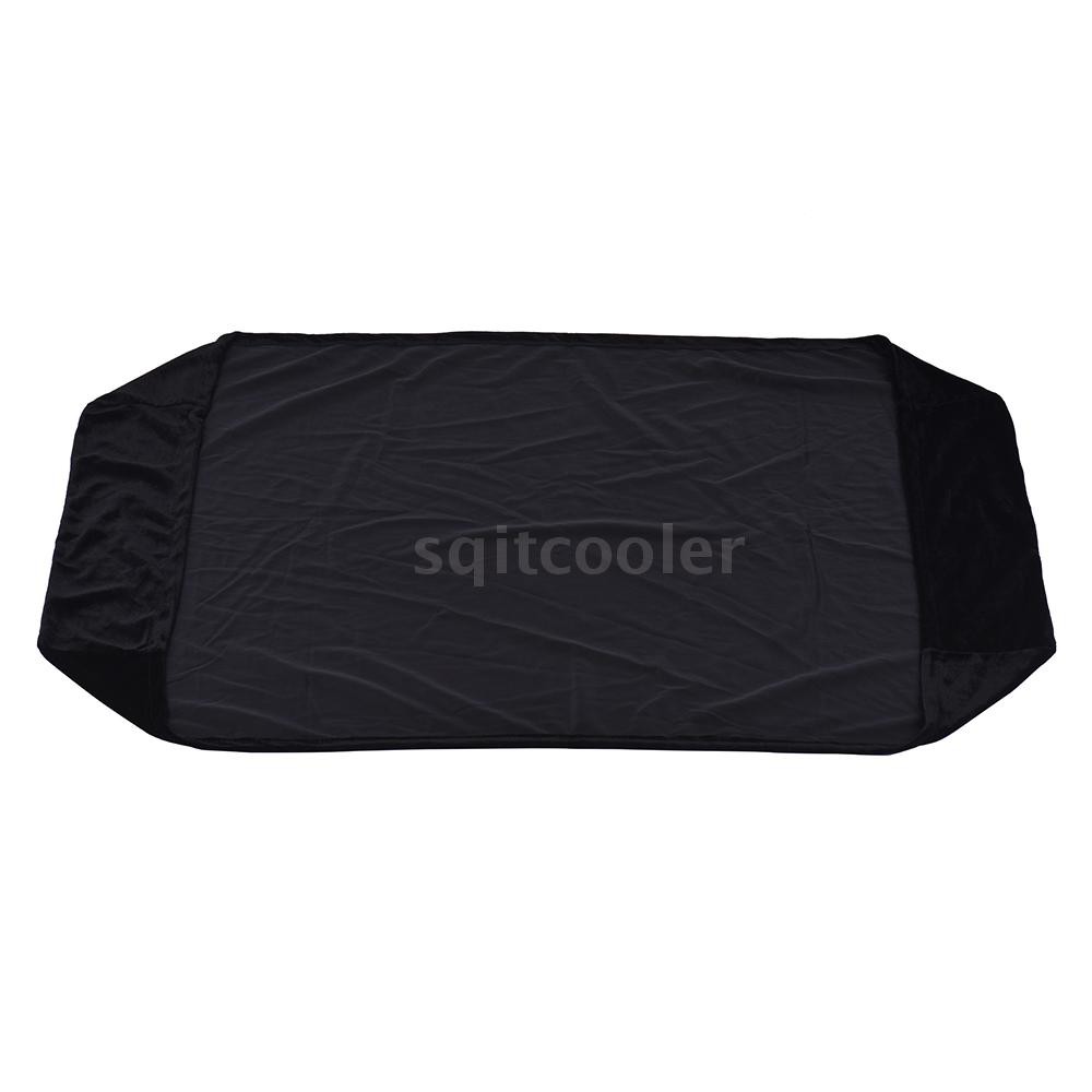 SQC 61/76 Keys Electronic Piano Keyboard Dust Cover Black Soft Cloth Anti-Dust Protector Washable