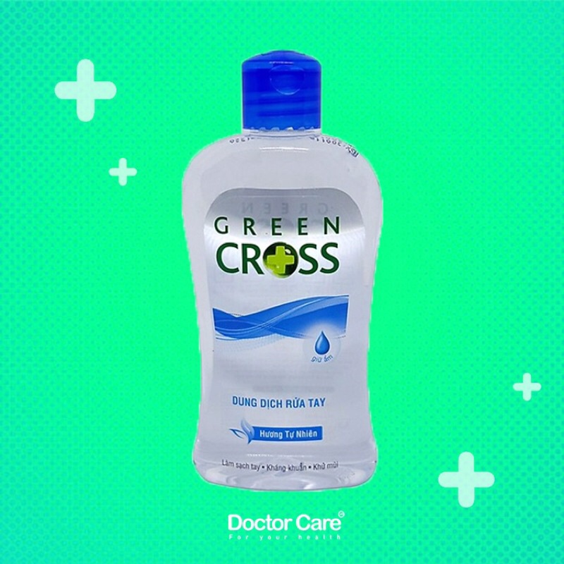 Nước Rửa Tay Green Cross Hương Tự Nhiên 250ml - NSX 27/10/2021