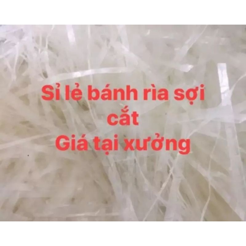 [1kg tự trộn] Bánh tráng sợi cắt sẵn